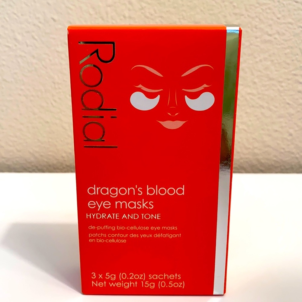 NEW - Rodial - dragon’s blood eye mask trio